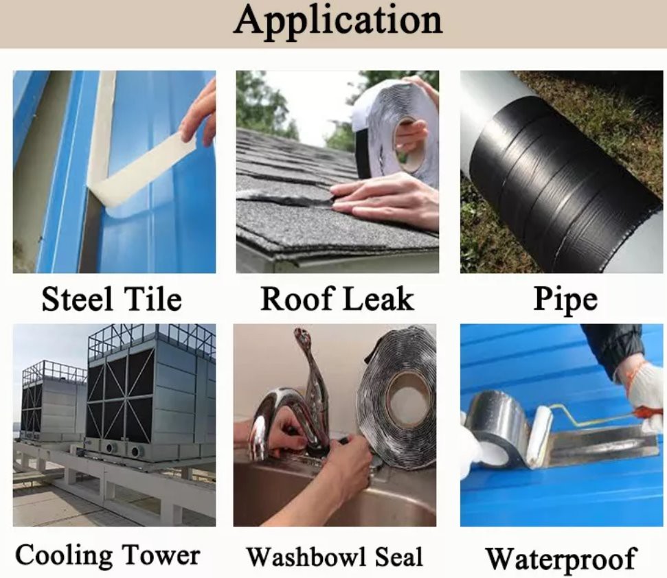 butyl soft strip application